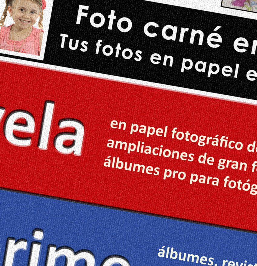 Lona Frontlit detalle trama