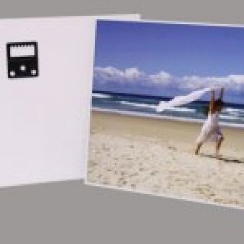 Foto panel gold imagen frontal y detalle trasera con colgador