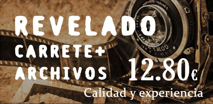 Revelado analógico Profesional y Aficionado