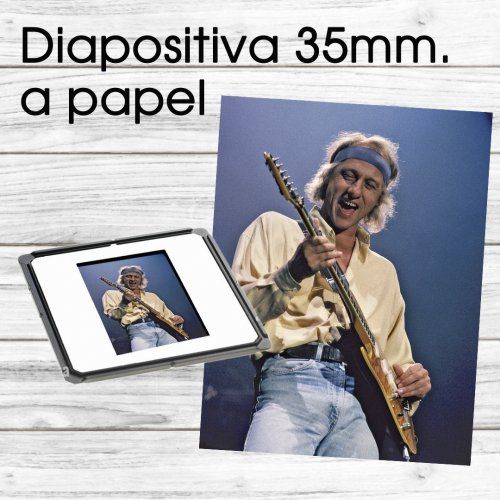 Diapositiva 35mm. a papel